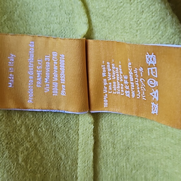 ewooluzione chartreuse jacket. Made in Italy. - Picture 4 of 7